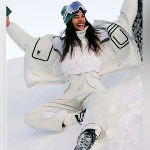 NWT Free People Movement Around The Block Ski Puffer Jacket Size Large